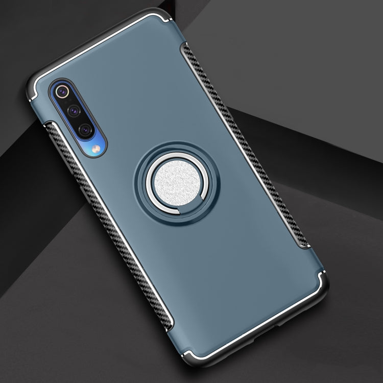 Magnetic Armor Protective Case for Xiaomi Mi 9, with 360 Degree Rotation Ring Holder