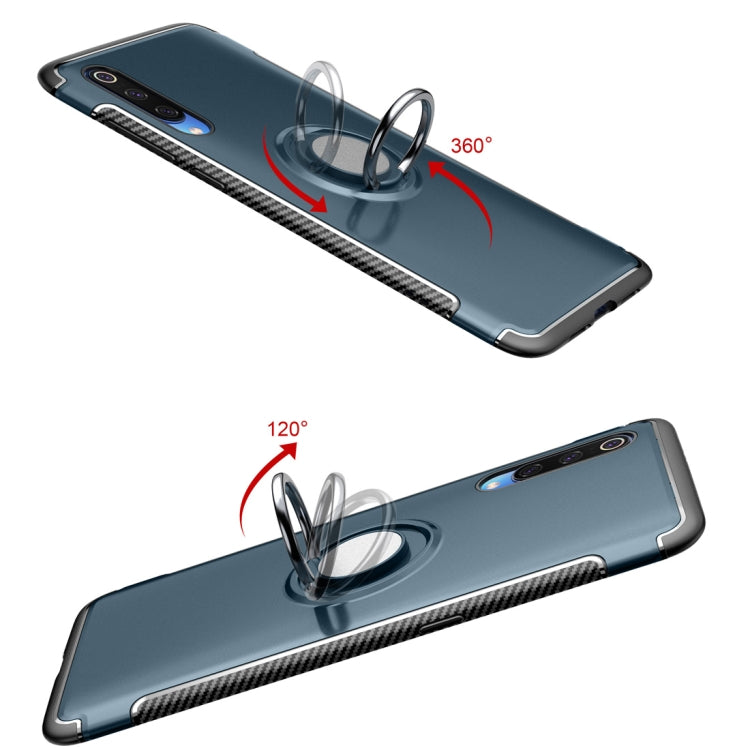 Magnetic Armor Protective Case for Xiaomi Mi 9, with 360 Degree Rotation Ring Holder