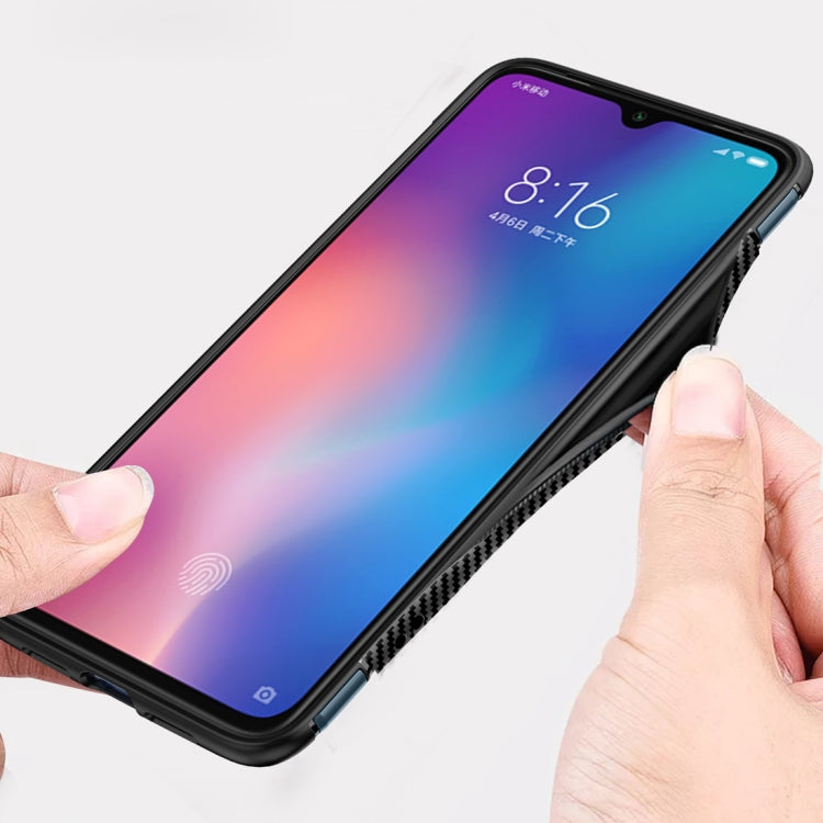 Magnetic Armor Protective Case for Xiaomi Mi 9, with 360 Degree Rotation Ring Holder