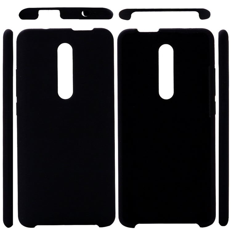 Solid Color Liquid Silicone Dropproof Protective Case for Xiaomi Redmi K20 / K20 Pro / Mi 9T / Mi 9T Pro