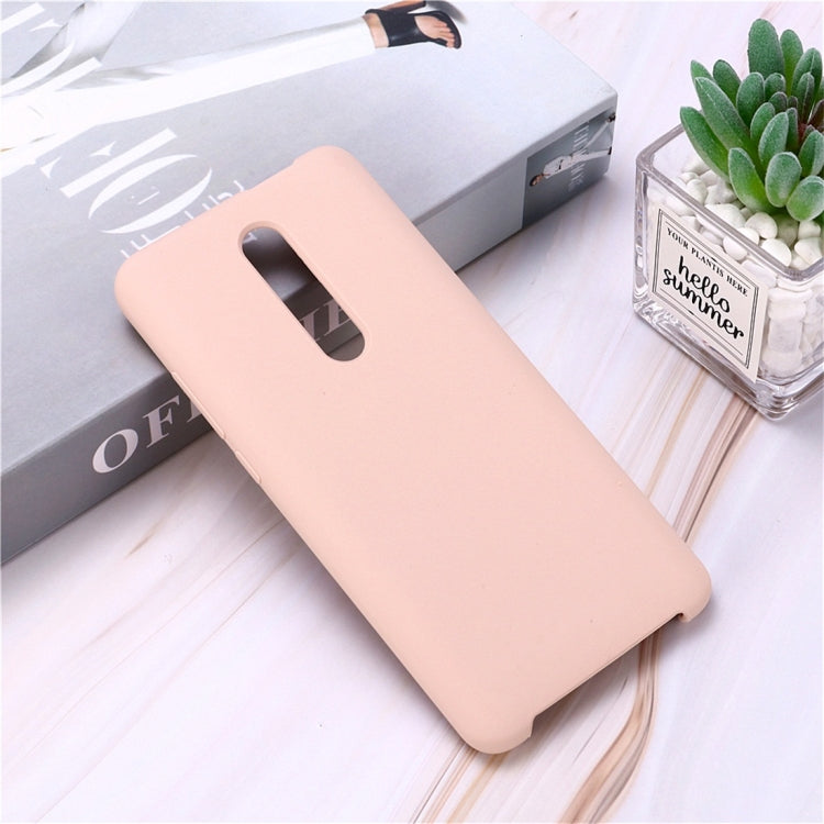 Solid Color Liquid Silicone Dropproof Protective Case for Xiaomi Redmi K20 / K20 Pro / Mi 9T / Mi 9T Pro