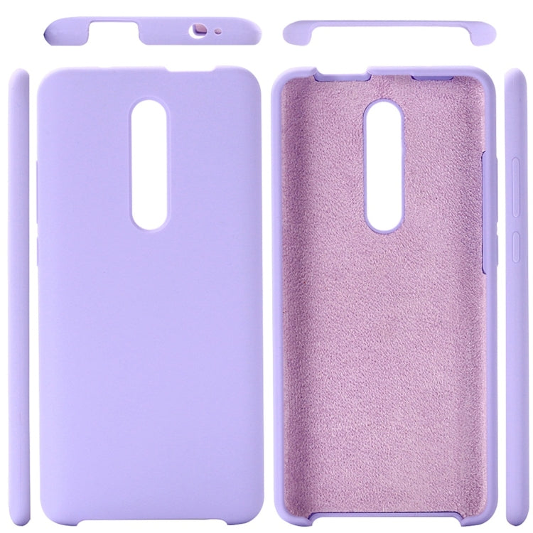 Solid Color Liquid Silicone Dropproof Protective Case for Xiaomi Redmi K20 / K20 Pro / Mi 9T / Mi 9T Pro