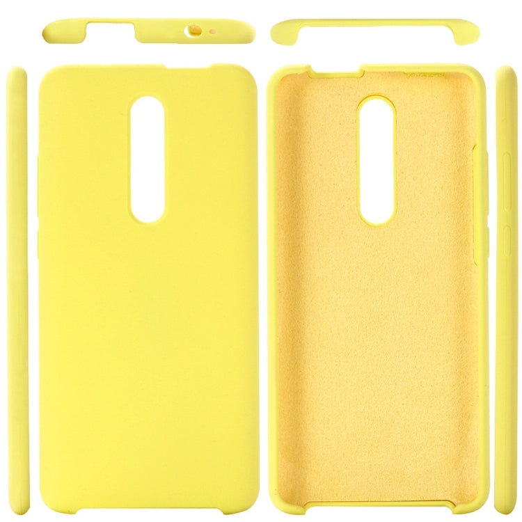 Solid Color Liquid Silicone Dropproof Protective Case for Xiaomi Redmi K20 / K20 Pro / Mi 9T / Mi 9T Pro