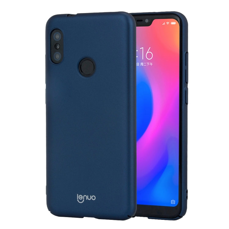 lenuo Leshield Series Ultra-thin PC Case for Xiaomi Redmi 6 Pro (Mi A2 Lite)(Blue)