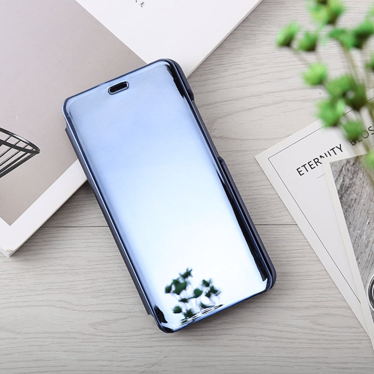 Mirror Clear View Horizontal Flip PU Leather Case for Xiaomi Redmi 6A, with Holder