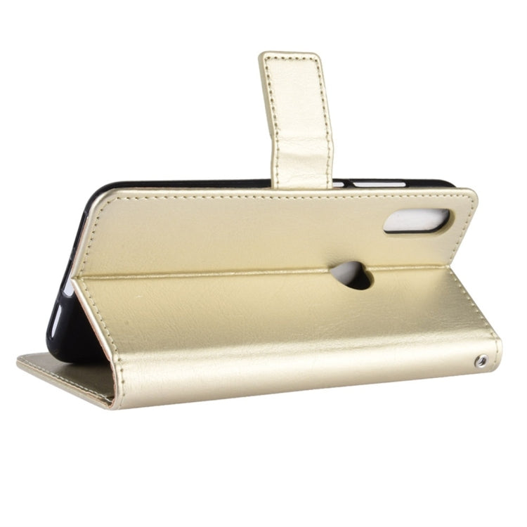 Crazy Horse Texture Horizontal Flip Leather Case for Xiaomi Mi Play, with Holder & Card Slots & Wallet & Lanyard