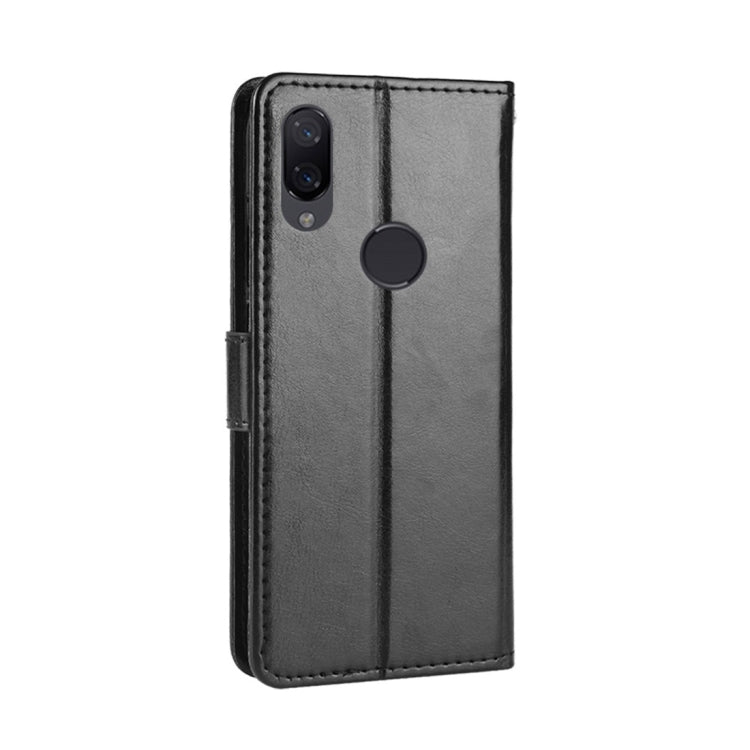 Crazy Horse Texture Horizontal Flip Leather Case for Xiaomi Redmi Note 7, with Holder & Card Slots & Wallet & Lanyard