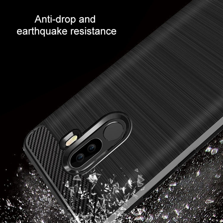 Brushed Texture Drop-proof TPU Case for Xiaomi POCO F1