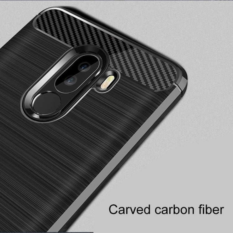 Brushed Texture Drop-proof TPU Case for Xiaomi POCO F1
