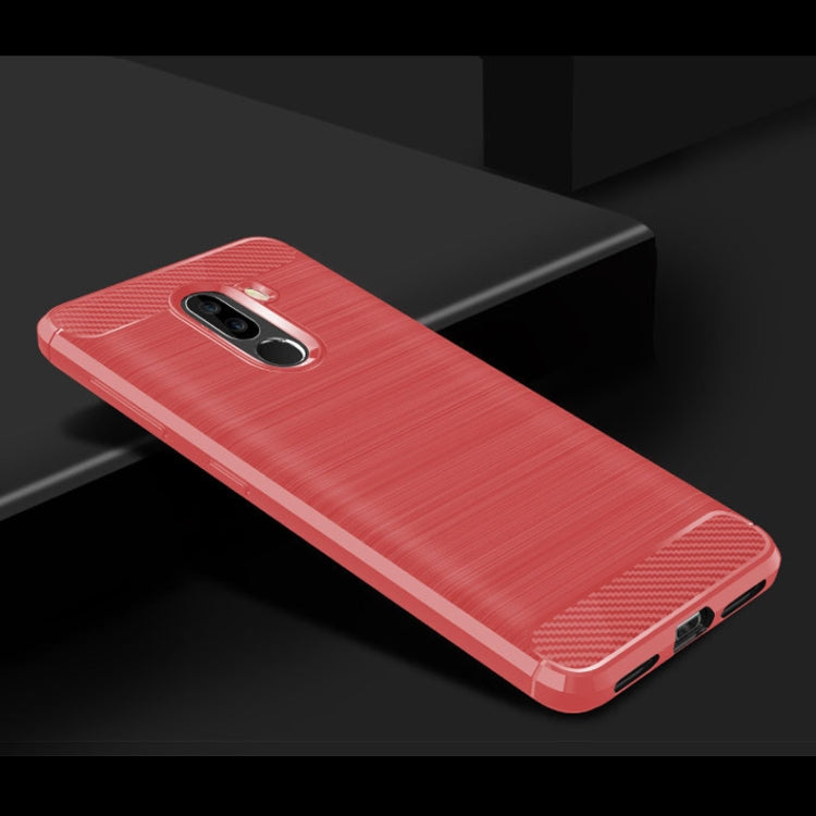 Brushed Texture Drop-proof TPU Case for Xiaomi POCO F1