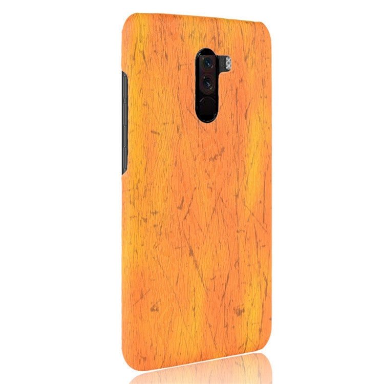 Wood Texture PC +PU Case for Xiaomi POCO F1