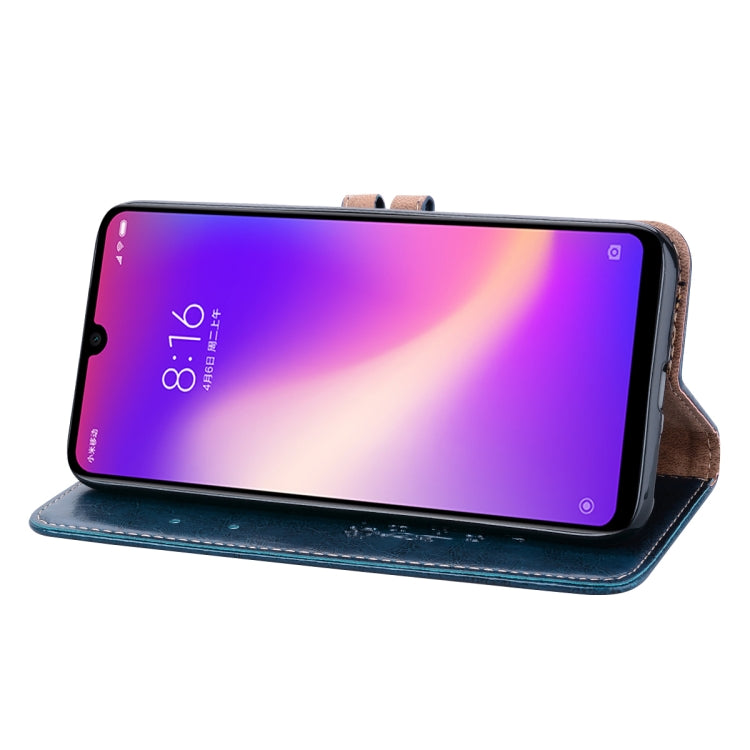 Business Style Oil Wax Texture Horizontal Flip Leather Case for Xiaomi Redmi 7, with Holder & Card Slots & Wallet
