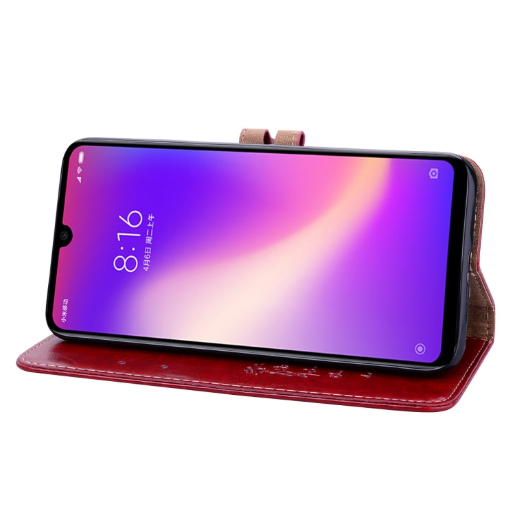 Business Style Oil Wax Texture Horizontal Flip Leather Case for Xiaomi Redmi 7, with Holder & Card Slots & Wallet