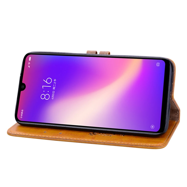 Business Style Oil Wax Texture Horizontal Flip Leather Case for Xiaomi Redmi 7, with Holder & Card Slots & Wallet