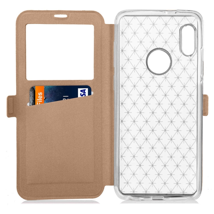 Argyles Texture Horizontal Flip Leather Case for Xiaomi Redmi Note 5 Pro, with Holder & Card Slots & Call Display ID