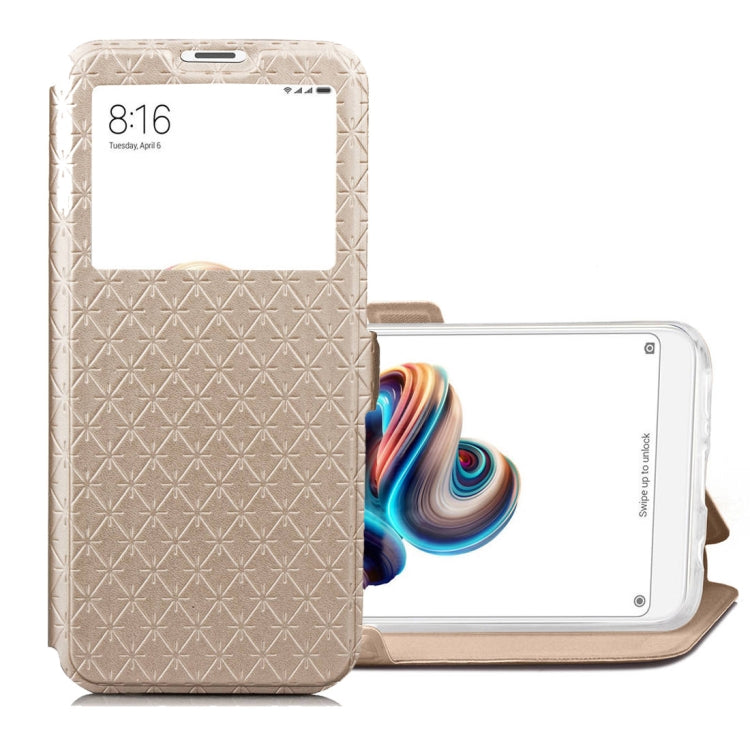 Argyles Texture Horizontal Flip Leather Case for Xiaomi Redmi Note 5 Pro, with Holder & Card Slots & Call Display ID