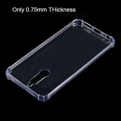 For Xiaomi Redmi 8A Four-Corner Shockproof Ultra-Thin Transparent TPU Case