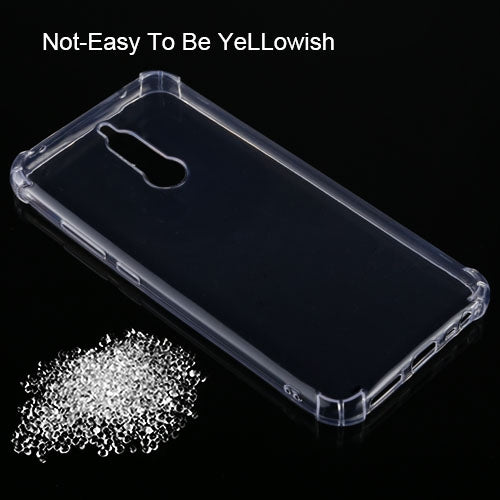 For Xiaomi Redmi 8A Four-Corner Shockproof Ultra-Thin Transparent TPU Case