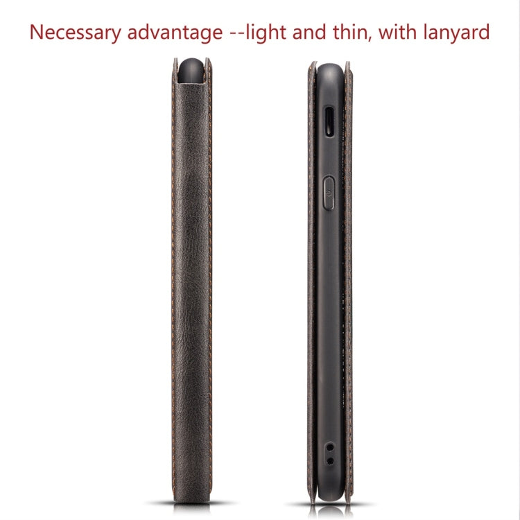 Retro Simple Ultra-thin Magnetic Horizontal Flip Leather Case for Xiaomi Redmi K20 / Redmi K20 Pro, with Holder & Card Slots & Lanyard