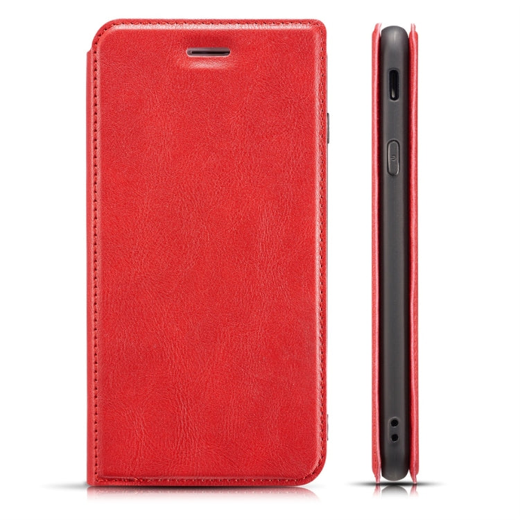 Retro Simple Ultra-thin Magnetic Horizontal Flip Leather Case for Xiaomi Redmi K20 / Redmi K20 Pro, with Holder & Card Slots & Lanyard