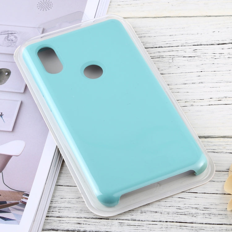 Solid Color Liquid Silicone Dropproof Protective Case for Xiaomi Mi Mix 2S
