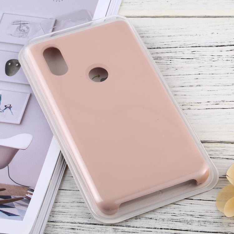 Solid Color Liquid Silicone Dropproof Protective Case for Xiaomi Mi Mix 2S