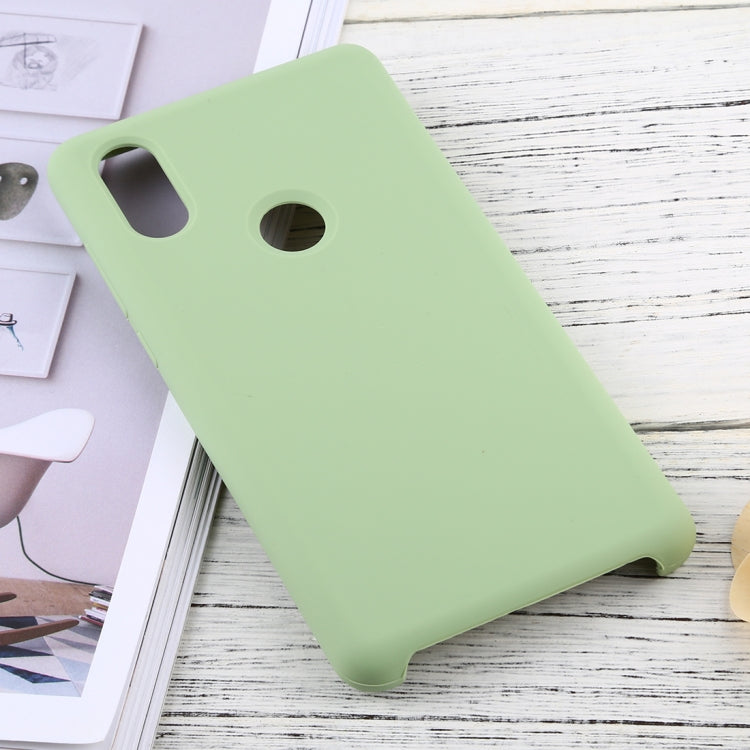 Solid Color Liquid Silicone Dropproof Protective Case for Xiaomi Mi Mix 2S