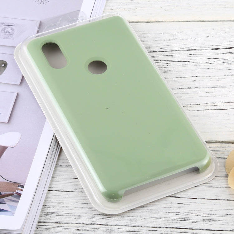 Solid Color Liquid Silicone Dropproof Protective Case for Xiaomi Mi Mix 2S