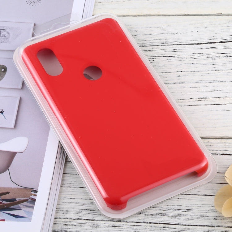 Solid Color Liquid Silicone Dropproof Protective Case for Xiaomi Mi Mix 2S