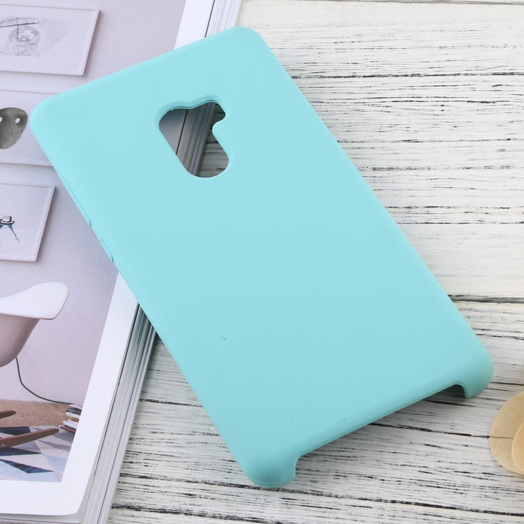 Solid Color Liquid Silicone Dropproof Protective Case for Xiaomi Mi Mix 2