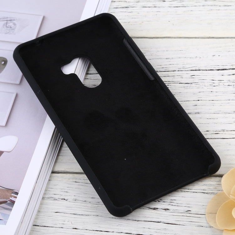 Solid Color Liquid Silicone Dropproof Protective Case for Xiaomi Mi Mix 2