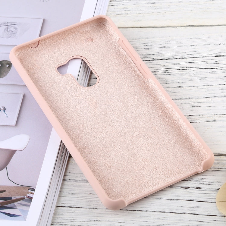 Solid Color Liquid Silicone Dropproof Protective Case for Xiaomi Mi Mix 2