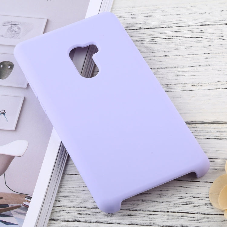 Solid Color Liquid Silicone Dropproof Protective Case for Xiaomi Mi Mix 2