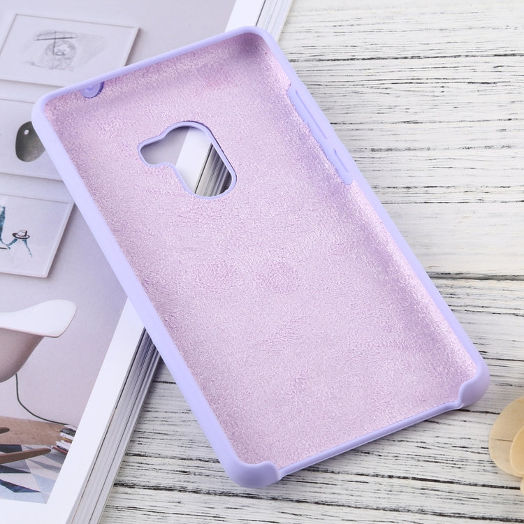 Solid Color Liquid Silicone Dropproof Protective Case for Xiaomi Mi Mix 2