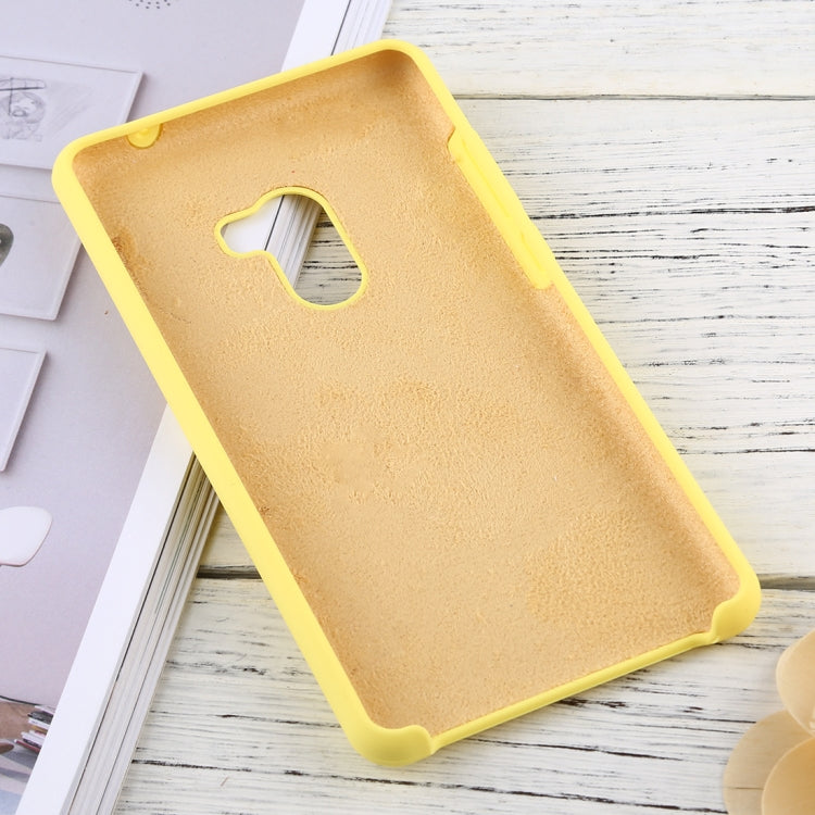 Solid Color Liquid Silicone Dropproof Protective Case for Xiaomi Mi Mix 2