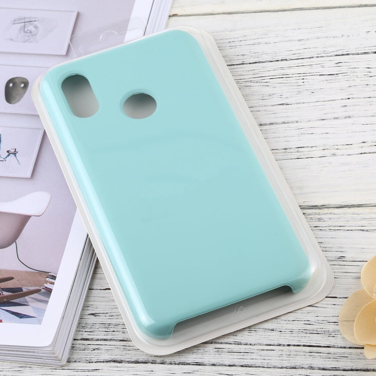 Solid Color Liquid Silicone Dropproof Protective Case for Xiaomi Mi 8