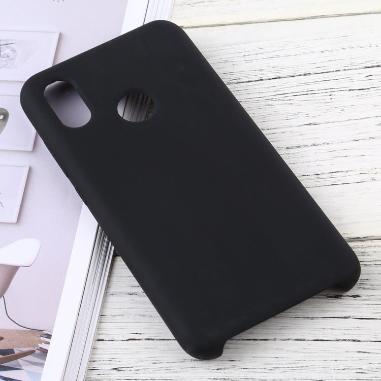 Solid Color Liquid Silicone Dropproof Protective Case for Xiaomi Mi 8