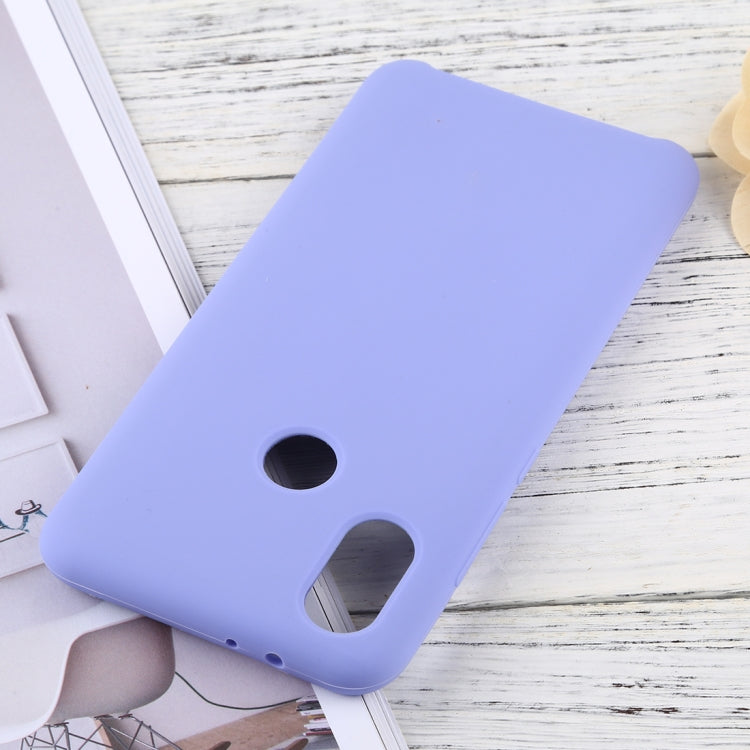 Solid Color Liquid Silicone Dropproof Protective Case for Xiaomi Mi 6X