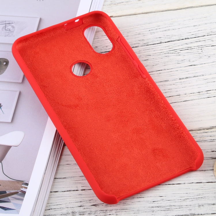 Solid Color Liquid Silicone Dropproof Protective Case for Xiaomi Mi 6X
