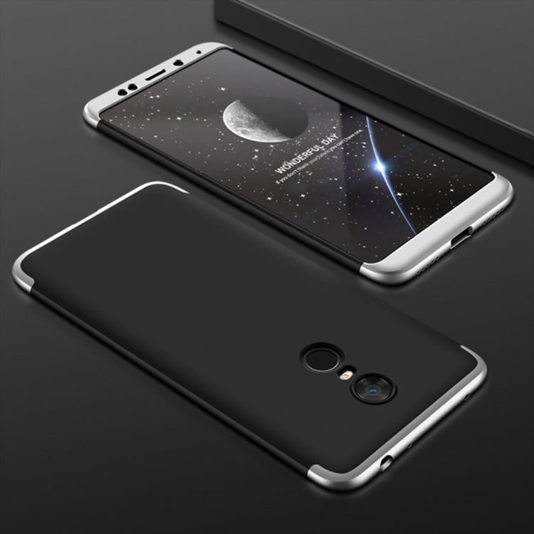 GKK Xiaomi Redmi 5 Plus Three Stage Splicing 360 Degree Full Coverage PC Protective Case Back Cover