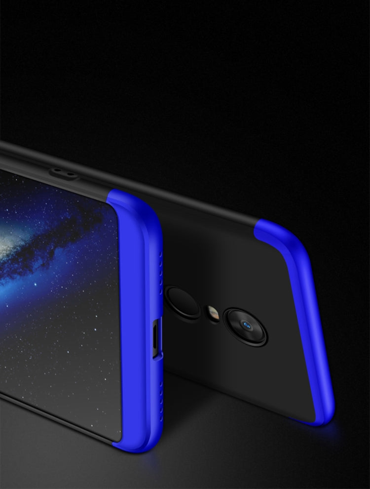 GKK Xiaomi Redmi 5 Plus Three Stage Splicing 360 Degree Full Coverage PC Protective Case Back Cover