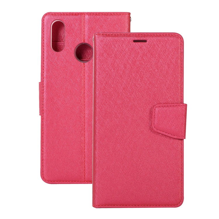 Silk Texture Horizontal Flip Leather Case for Xiaomi Mi 6X / A2, with Holder & Card slots & Wallet & Photo Frame