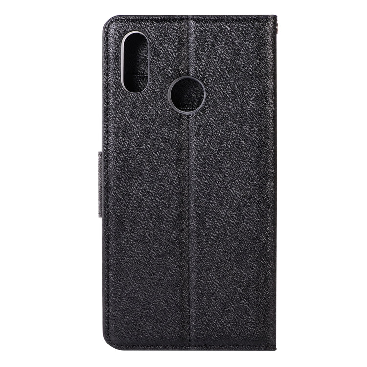 Silk Texture Horizontal Flip Leather Case for Xiaomi Mi Max 3, with Holder & Card slots & Wallet & Photo Frame