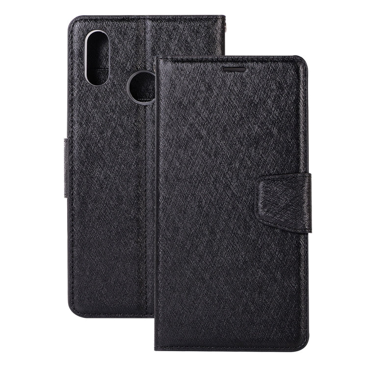 Silk Texture Horizontal Flip Leather Case for Xiaomi Mi Max 3, with Holder & Card slots & Wallet & Photo Frame