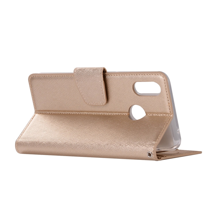 Silk Texture Horizontal Flip Leather Case for Xiaomi Mi Max 3, with Holder & Card slots & Wallet & Photo Frame