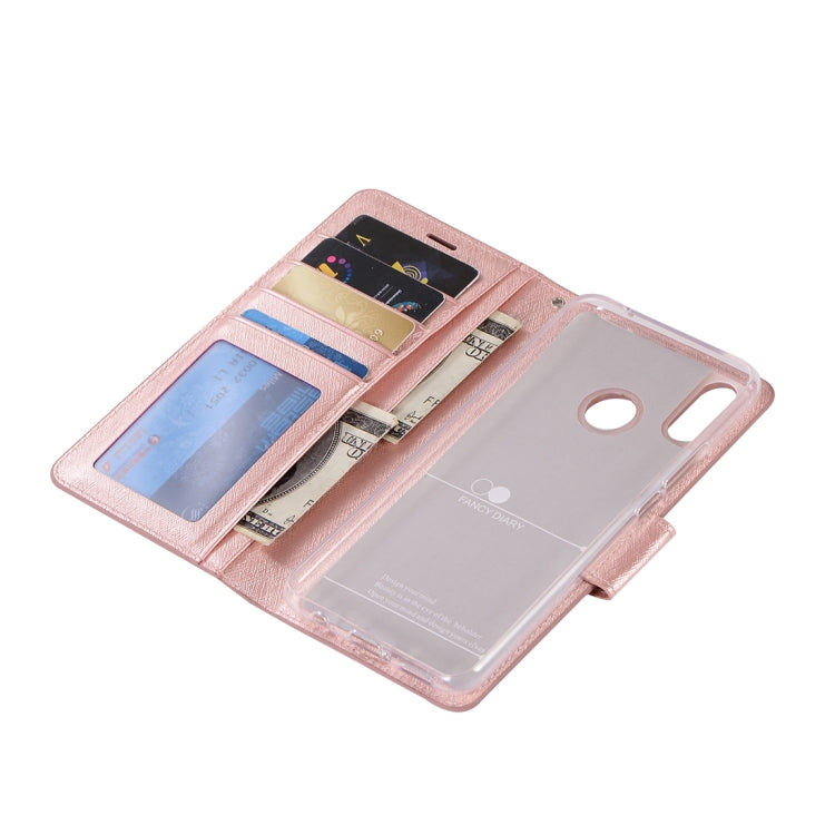 Silk Texture Horizontal Flip Leather Case for Xiaomi Mi Max 3, with Holder & Card slots & Wallet & Photo Frame