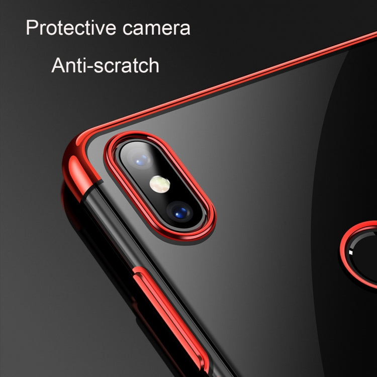 CAFELE Ultra-thin Electroplating Soft TPU Case for Xiaomi MI 8