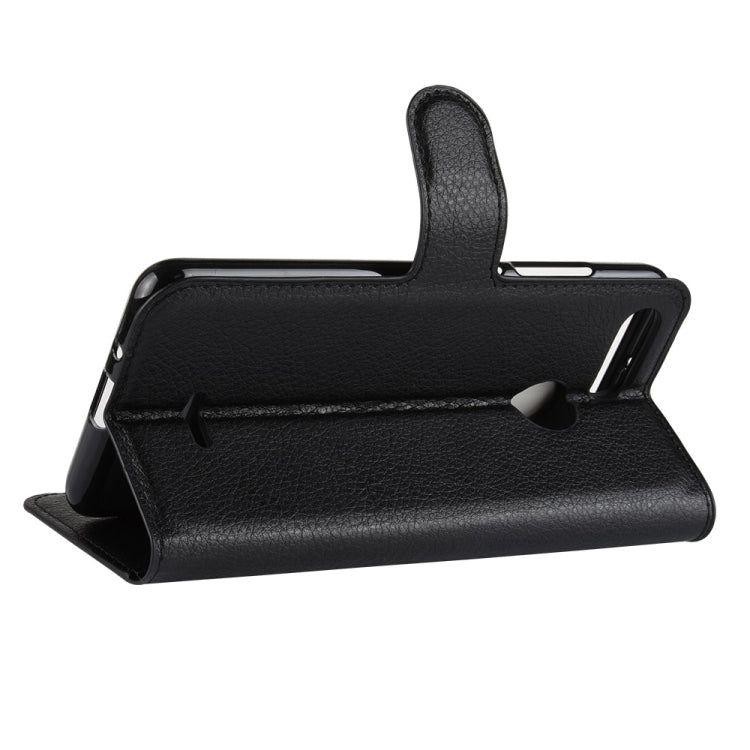 Litchi Texture Horizontal Flip Leather Case for Xiaomi Redmi 6, with Wallet & Holder & Card Slots