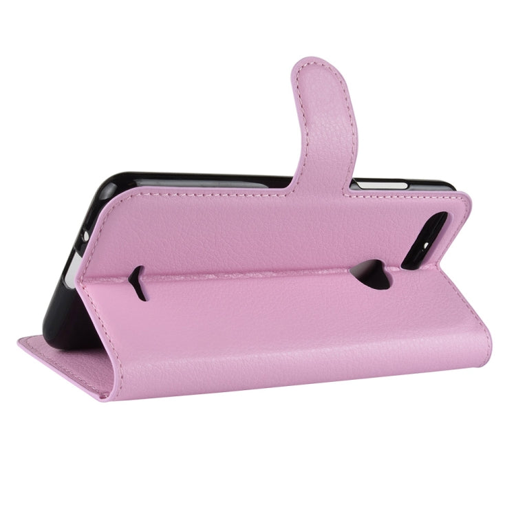 Litchi Texture Horizontal Flip Leather Case for Xiaomi Redmi 6, with Wallet & Holder & Card Slots