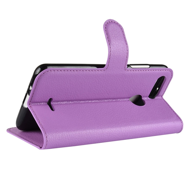 Litchi Texture Horizontal Flip Leather Case for Xiaomi Redmi 6, with Wallet & Holder & Card Slots